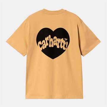 Carhartt WIP T-shirt Amour W Charm Bourbon / Black